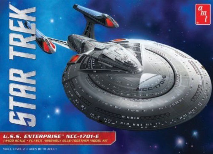 (image for) AMT Star Trek USS Enterprise NCC-1701-E 1/400 Model Kit Level 2