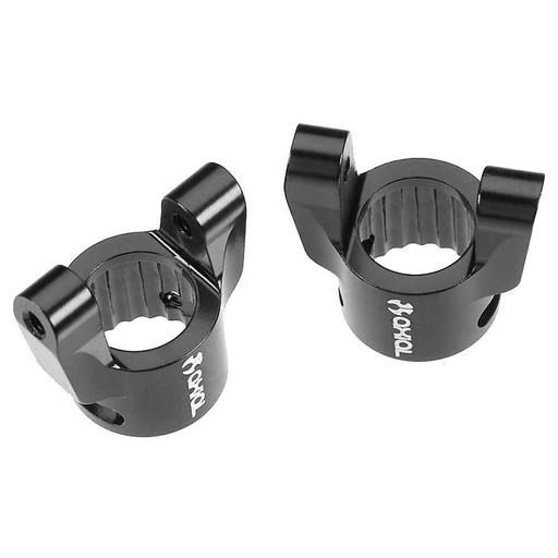 (image for) Axial XR10 Aluminum C-Hub Carrier Black)(2pcs)