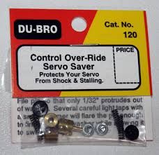 (image for) Du-Bro Control Over-Ride Servo Saver (1/pkg)