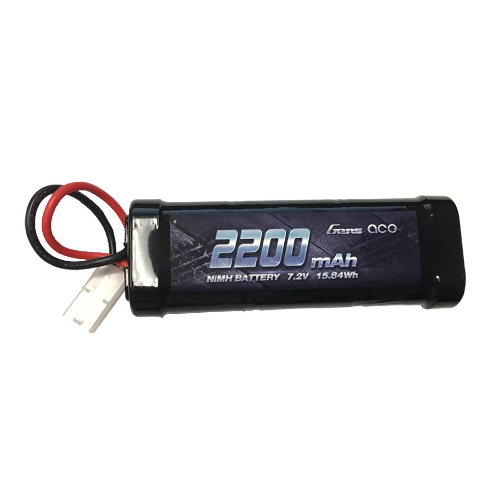 (image for) Gens Ace 2200mAh 7.2V Nimh Tamiya Plug Soft Case