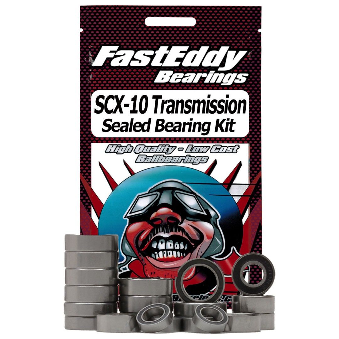(image for) Fast Eddy Axial SCX10 Transmission Sealed Bearing Kit