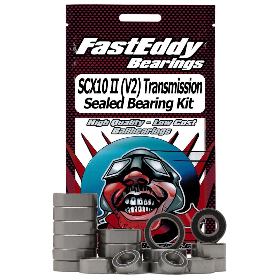 (image for) Fast Eddy Axial SCX10 II (V2) Transmission Sealed Bearing Kit