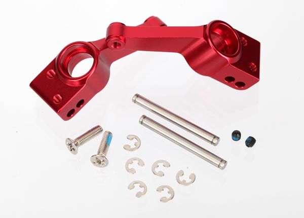 (image for) Traxxas Stub Axle Carriers (Red) (2)
