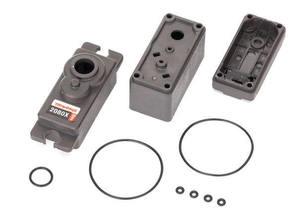(image for) Traxxas Servo case/ gaskets (for 2080X metal gear, micro, waterp