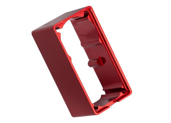 (image for) Traxxas Servo case, aluminum (red-anodized) (middle) (for 2255 s