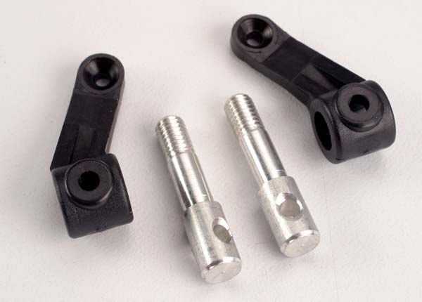 (image for) Traxxas Steering Blocks/ Aluminum Wheel Spindles (L&R)