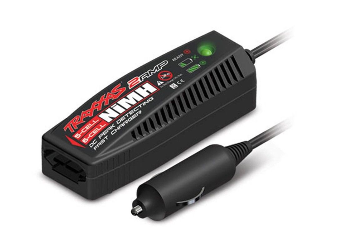 (image for) Traxxas Charger, DC, 2 amp (5-6 cell, 6.0-7.2 Volt, NiMH)