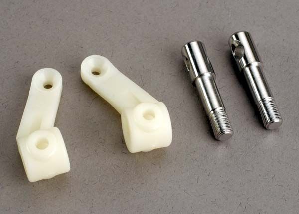 (image for) Traxxas Steering Blocks & Steel Wheel Spindles (L&R)