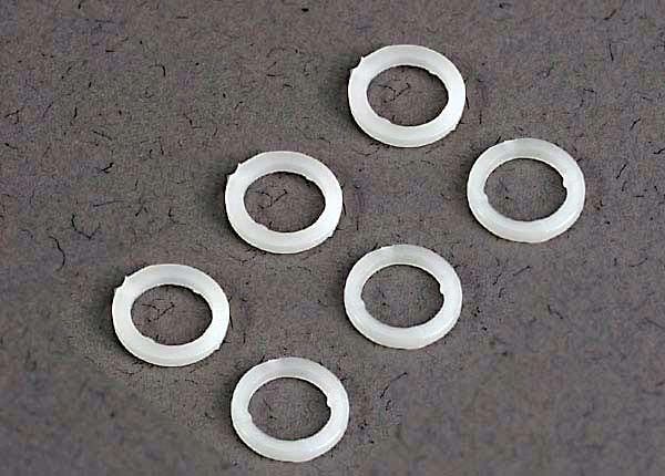 (image for) Traxxas Plastic Washers (White) (6)