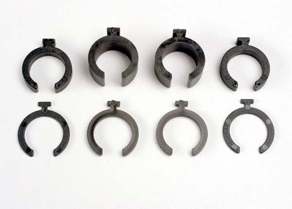 (image for) Traxxas Spring pre-load spacers: 1mm (4)/ 2mm (2)/ 4mm (2)/ 8mm