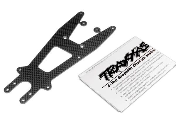 (image for) Traxxas Upper Chassis Plate, Graphite