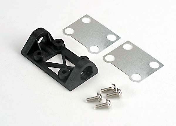 (image for) Traxxas Bearing Block, Front (Supports Front Shaft)/Belt Tension