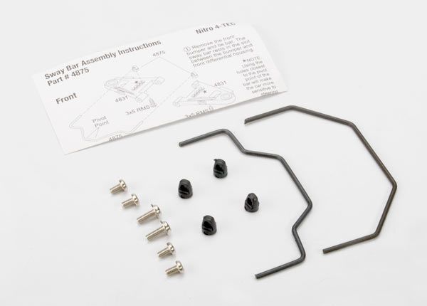 (image for) Traxxas Swaybar Kit (Nitro 4-Tec)