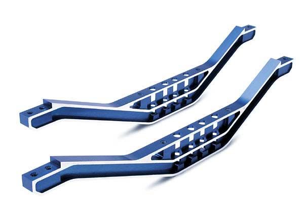 (image for) Traxxas Aluminum Lower Chassis Brace (Blue) (TMX.15, 2.5)