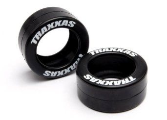 (image for) Traxxas Rubber Tires (fits Traxxas Wheelie Bar Wheels) (2)