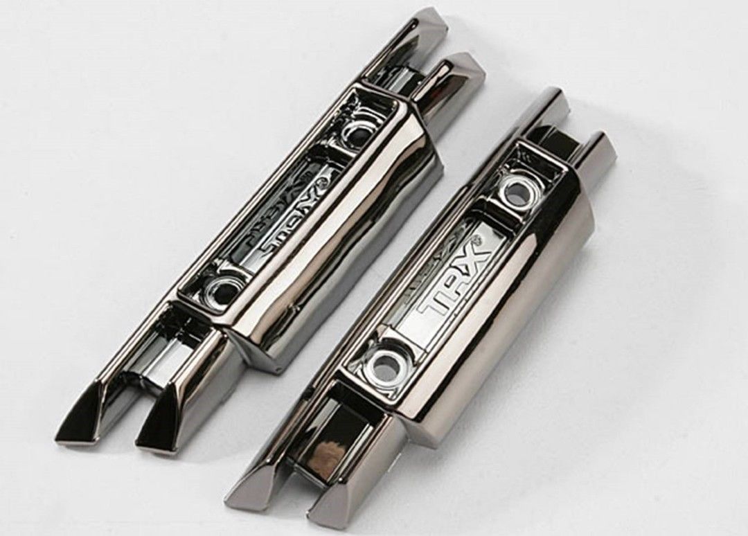 (image for) Traxxas F/R Bumper Set (Black Chrome)