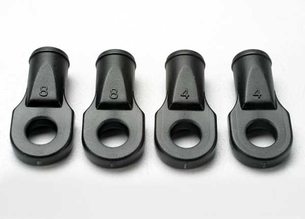 (image for) Traxxas Rod ends, Revo (large, for rear toe link only) (4)
