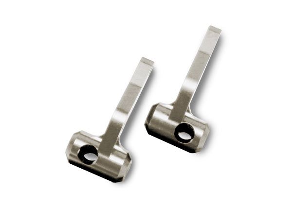 (image for) Traxxas Blue Aluminum Steering Blocks, Left & Right (Jato)
