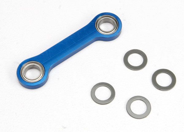 (image for) Traxxas Drag link, machined 6061-T6 aluminum (blue-anodized)/ 5x