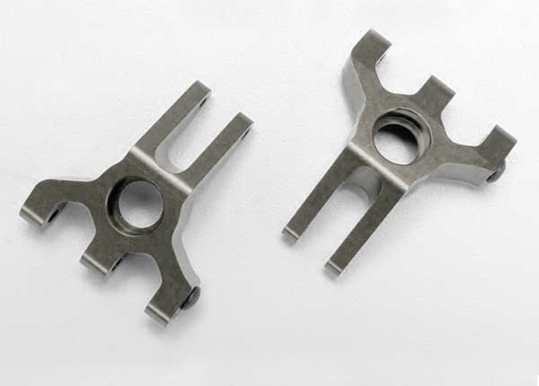(image for) Traxxas Carriers, stub axle, (rear) 6061-T6 aluminum (titanium-a