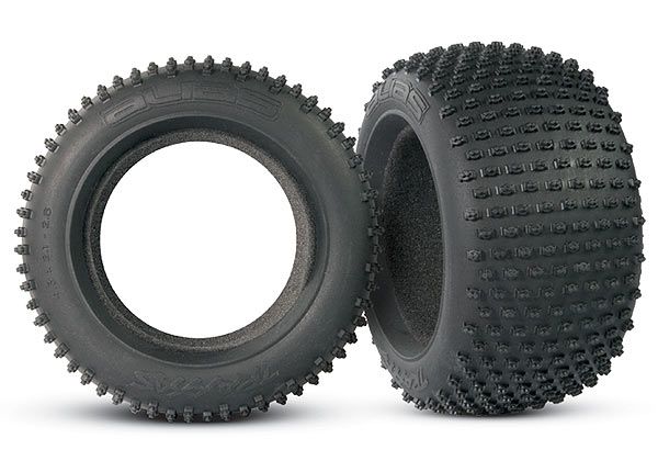 (image for) Traxxas Tires, Alias 2.8\' (2)/ Foam Inserts (2)