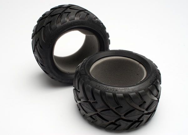 (image for) Traxxas Tires, Anaconda 2.8\' (2)/ Foam Inserts (2)