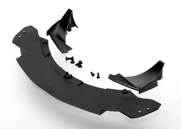 (image for) Traxxas Splitter Extension / Canards, Left And Right / 4x12mm Cc