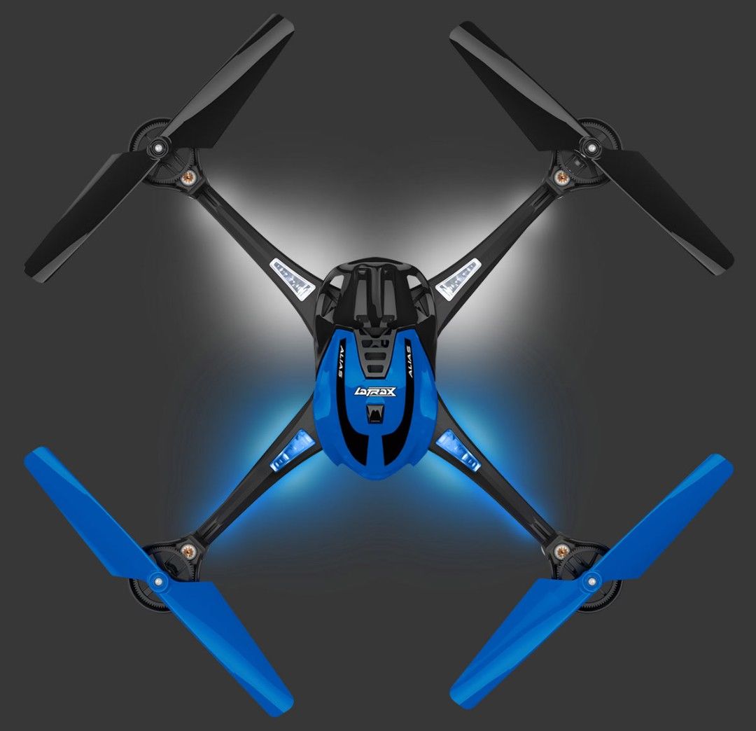 (image for) Traxxas LaTrax Alias Ready-To-Fly Micro Electric Quadcopter Blue