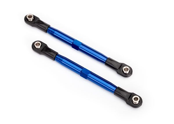 (image for) Traxxas Toe Links 87mm,Front/Rear - Blue Aluminum