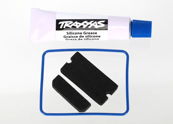 (image for) Traxxas Seal Kit, Receiver Box (Includes O-Ring, Seals, And Sili