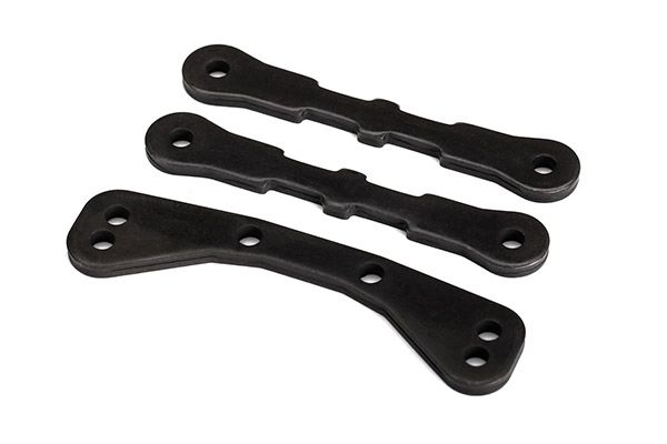 (image for) Traxxas Bulkhead tie bar, upper (1)/ lower (2) (steel)