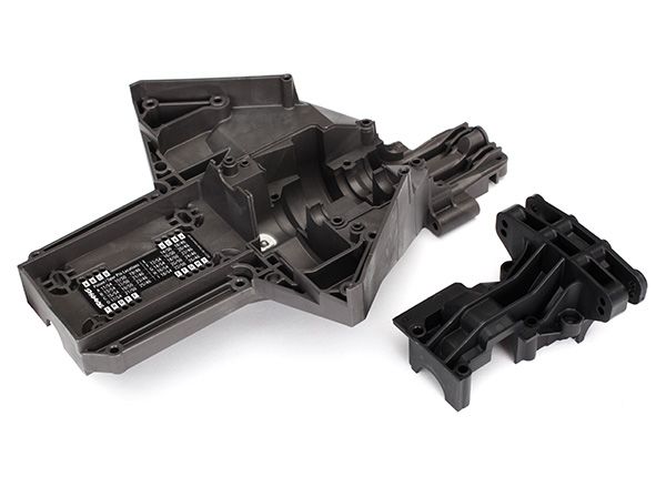 (image for) Traxxas Bulkhead, rear (upper & lower), center differential
