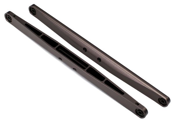(image for) Traxxas Trailing arm, aluminum (dark titanium anodized) (2)