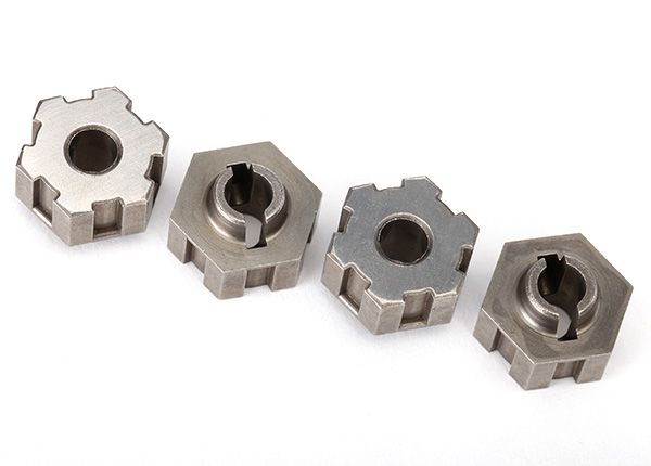 (image for) Traxxas Wheel hubs, hex, steel (4)
