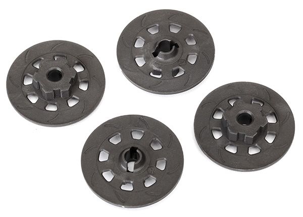 (image for) Traxxas Wheel hubs, hex (disc brake rotors) (4)