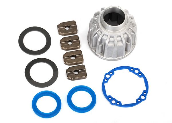 (image for) Traxxas Carrier, differential, aluminum (front or center)/ x-rin