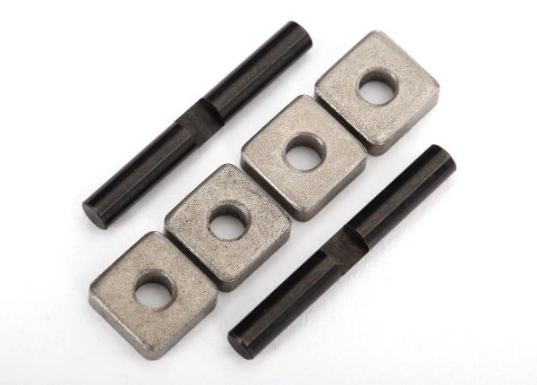 (image for) Traxxas Spider gear shaft (2)/ spider bushing (4)/ spacers (2)