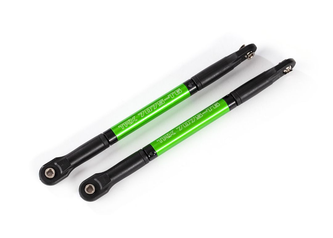 (image for) Traxxas Push rods, aluminum (green-anodized), heavy duty (2) (as