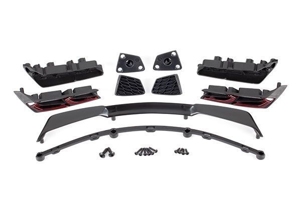 (image for) Traxxas Tail lights (2)/ tail light mounts (2)