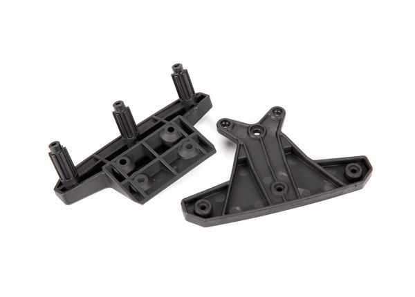 (image for) Traxxas Bumper, Chassis, Front (Upper & Lower)